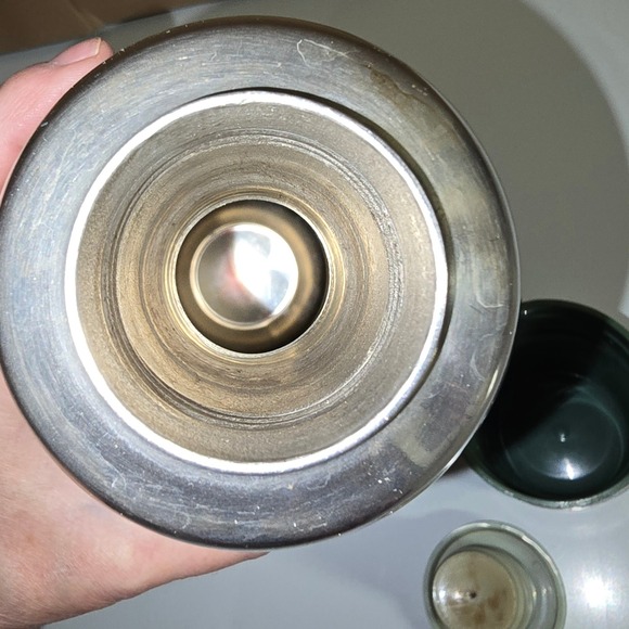 Vintage Aladdin Stanley Thermos A-944C 1 Qt Vacuum Bottle #100 Cup #11 Stopper - Picture 4 of 16